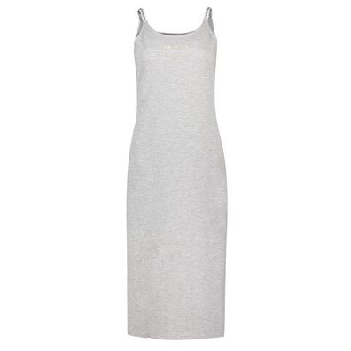 Enges Kleid Superdry Urban Bodycon Grau-Silber