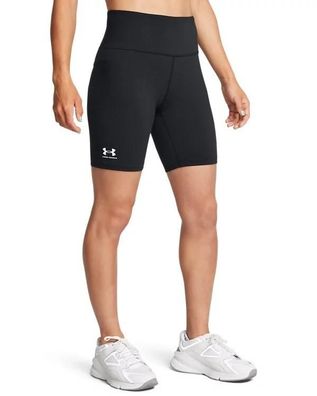 Short Under Armour Campus Damen schwarz 18 cm