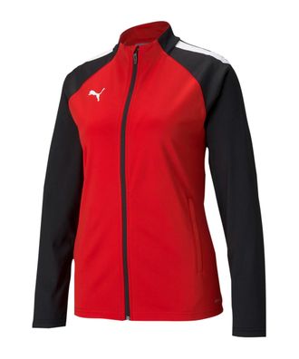 Jacke Puma Teamliga Training Damen Rot
