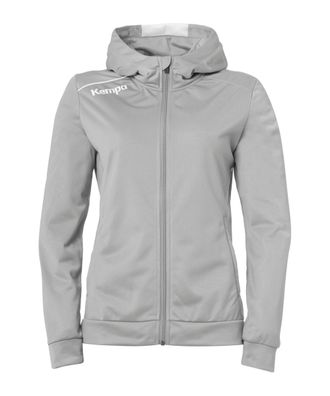 Veste Ã  capuche Kempa PLAYER fér Damen, grau
