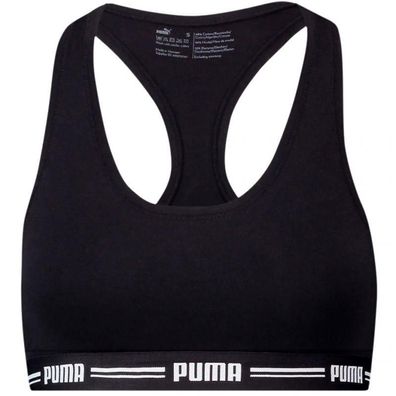 Sport-BH Puma Racer Back Top schwarz