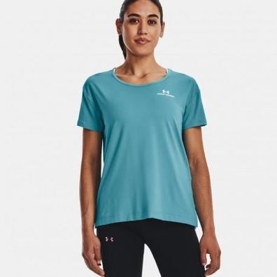 T-Shirt Under Armour Rush Energy Core Herren Blau