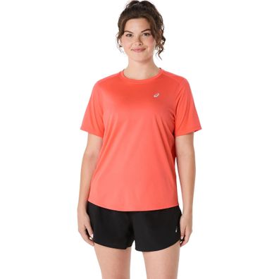 T-Shirt Asics Core SS Top Kurzarm Damen Koralle