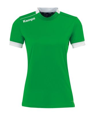 T-Shirt Kempa Damen Grén/Weiß