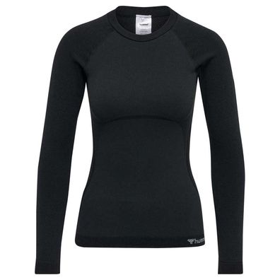 Langarm-T-Shirt Hummel Seamless, eng anliegend, atmungsaktiv
