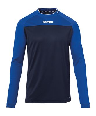 Langarmshirt Kempa Prime Blau