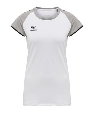 T-Shirt Hummel hmlCORE Volley Stretch Weiß/Schwarz