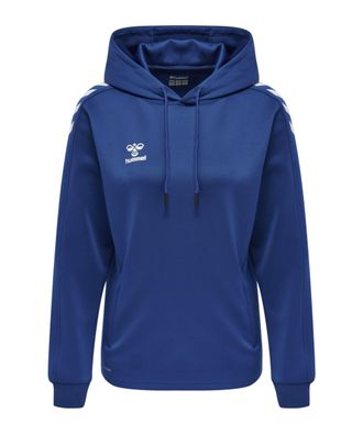 Sweatshirt Hummel HmlCORE XK Poly Sweat Hoodie Blau
