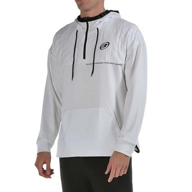 Sweatshirt Bullpadel Weiß mit Kapuze