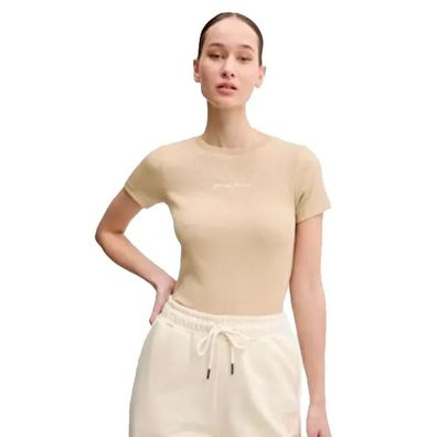 T-Shirt Guess Beige Damen