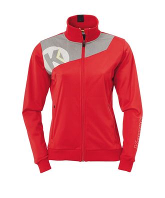 Veste Kempa Core 2.0 Damen rot/dunkelgrau meliert