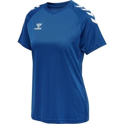 T-Shirt Hummel Core Poly Blau