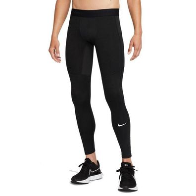 Leggings Nike Pro Warm schwarz/weiß