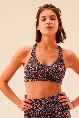 Sport-BH Roxy Heart Pt Anthrazit Animal Dust