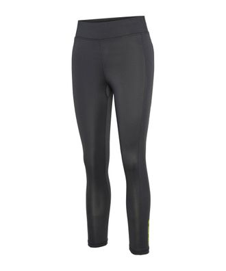 Leggings Hummel Training Hohe Taille Grau