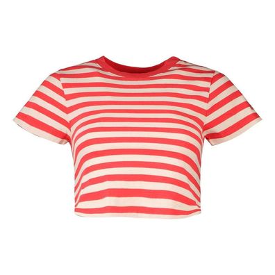T-Shirt Superdry Vintage Crop Top Rot