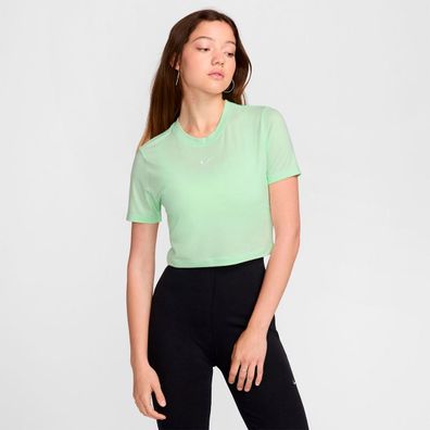 T-Shirt Nike Slim-Fit Crop Grén