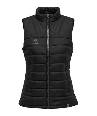 Weste Hummel North, schwarz, gesteppte Damenweste