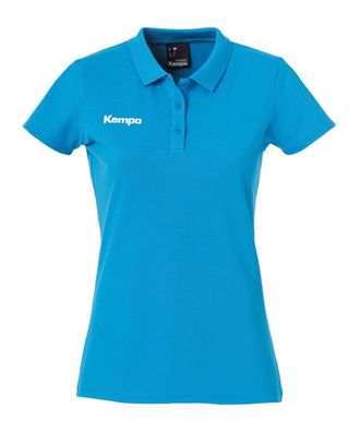 Polo Kempa Damen Basic Blau