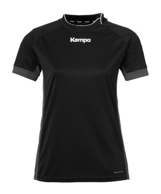 T-Shirt Kempa Prime Damen Training schwarz