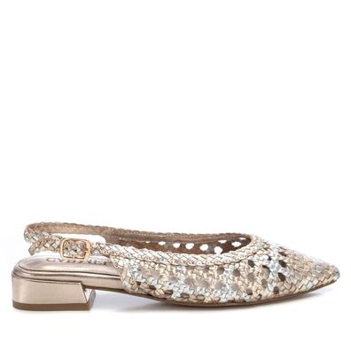 Ballerinas Carmela Geflochtenes Design Grau