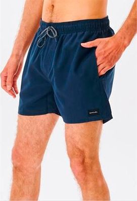 Badeshorts Rip Curl Komfortabler Offset Volley 15" Marineblau