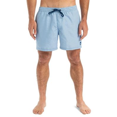 Badeshorts Quiksilver Everyday Deluxe Volley 15 Weiß Blau