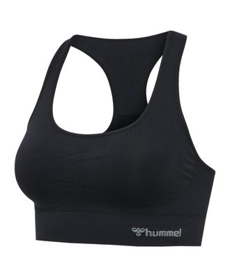 Sport-BH Hummel Seamless Schwarz