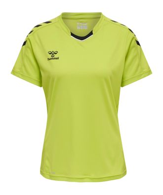 T-Shirt Hummel Core XK Lime/Schwarz