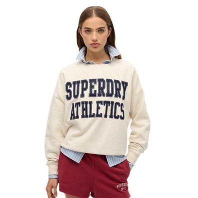 Sweatshirt Superdry Oversized beige