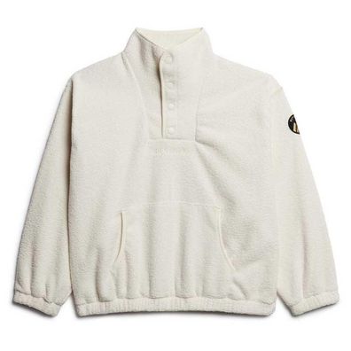 Sweatshirt Superdry Sport Tech Sherpa Grau