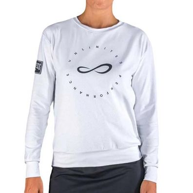 Sweatshirt Endless Weiß locker sitzend