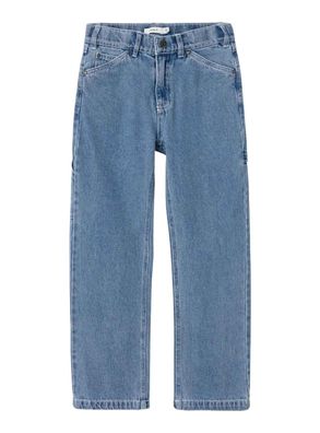 Hose name-it Jeans Ryan gerade geschnitten blau