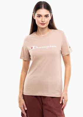 T-Shirt Champion Regular beige Damen