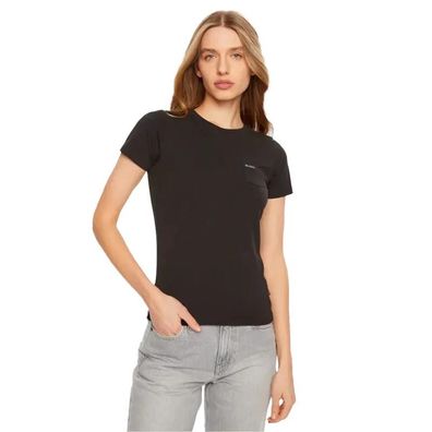 T-Shirt Guess Schwarz, Klassisch