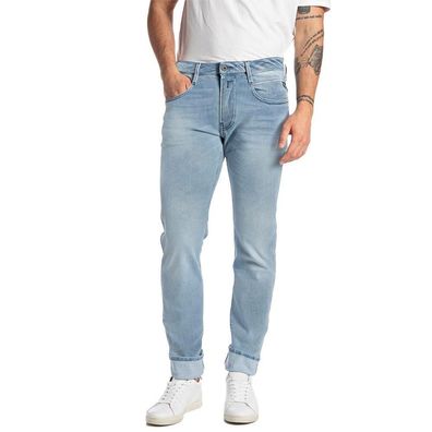 Jeans Replay Slim Fit Blau Hell