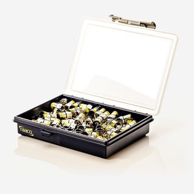 Fuba OVZ 037 Box Kunststoff-Box mit 100 Push-On F-Steckern