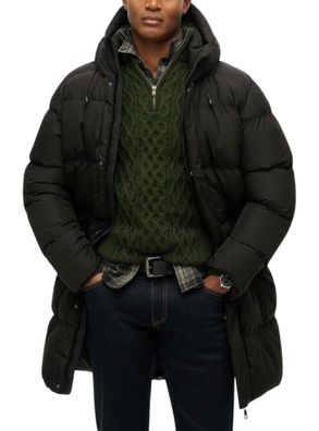 Doudoune Superdry Sports Mid Jacket schwarz