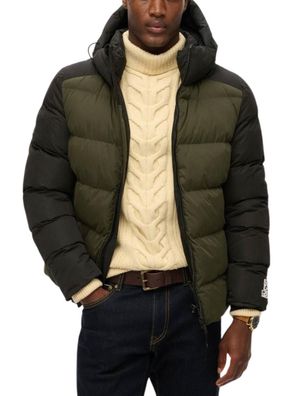 Doudoune Superdry Sport Colour Block Kaki