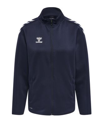 Veste Hummel HmlCore XK Poly Zip Sweat marine/blanc