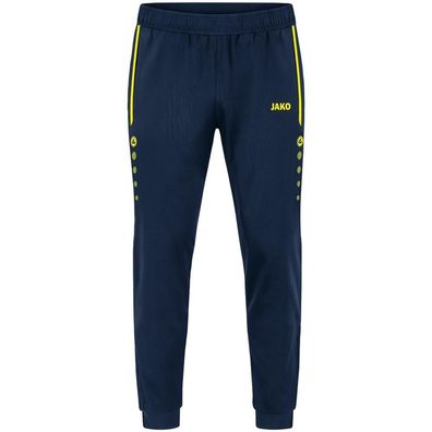 Pantalon Jako Polyesterhose Allround marine/jaune fluo