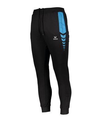 Jogginghose Erima Blau mit Reißverschléssen