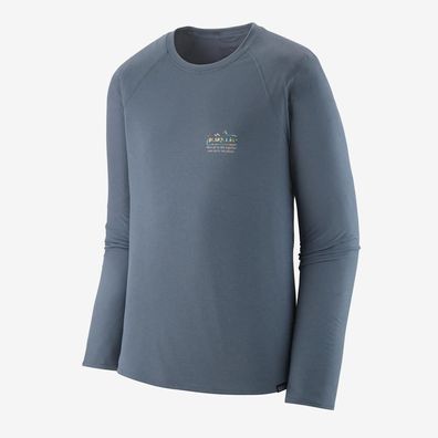 T-Shirt Patagonia Cool Graphic Blau