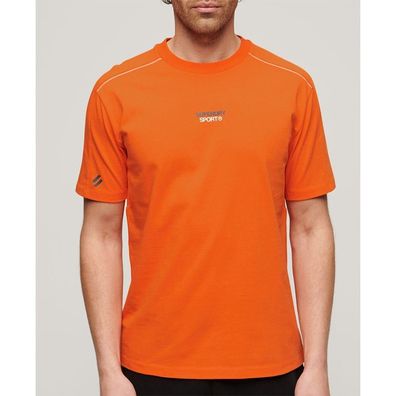 T-Shirt Superdry Sport Tech Logo Orange
