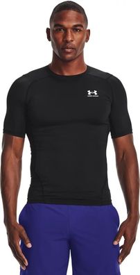 T-Shirt Under Armour HG Armour Comp SS schwarz