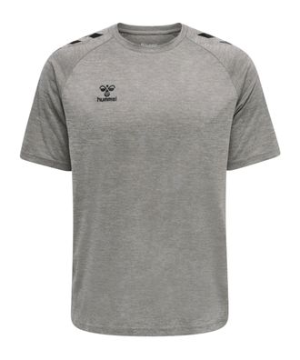 T-Shirt Hummel Core Poly Grau