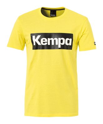 T-Shirt Kempa mit kurzem ßrmel Gelb Zitrone