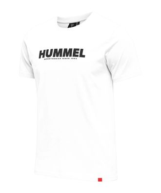 T-Shirt Hummel Unisex aus Jersey Baumwolle Weiß