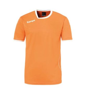 T-Shirt Kempa Orange asymmetrisches Design