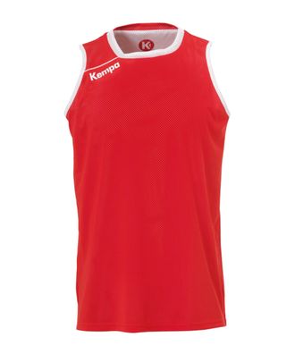 Tanktop Kempa Reversible Rot/Weiß